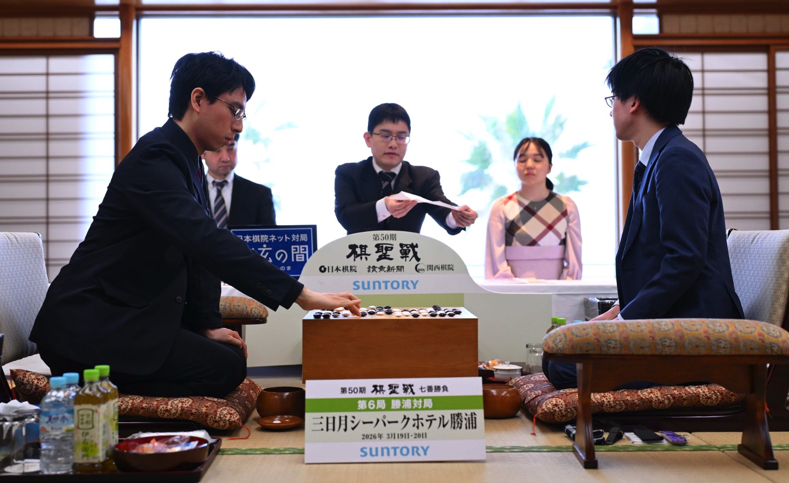 一力遼棋聖が勝利、最終局へ