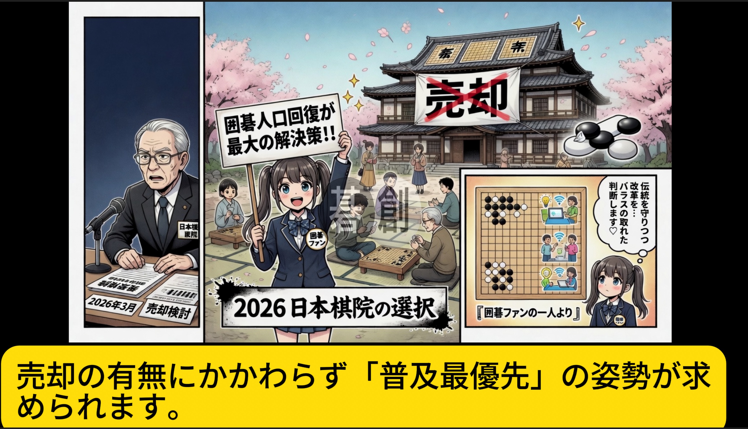 日本棋院が本院売却へ？--財務危機の全貌と売却利弊