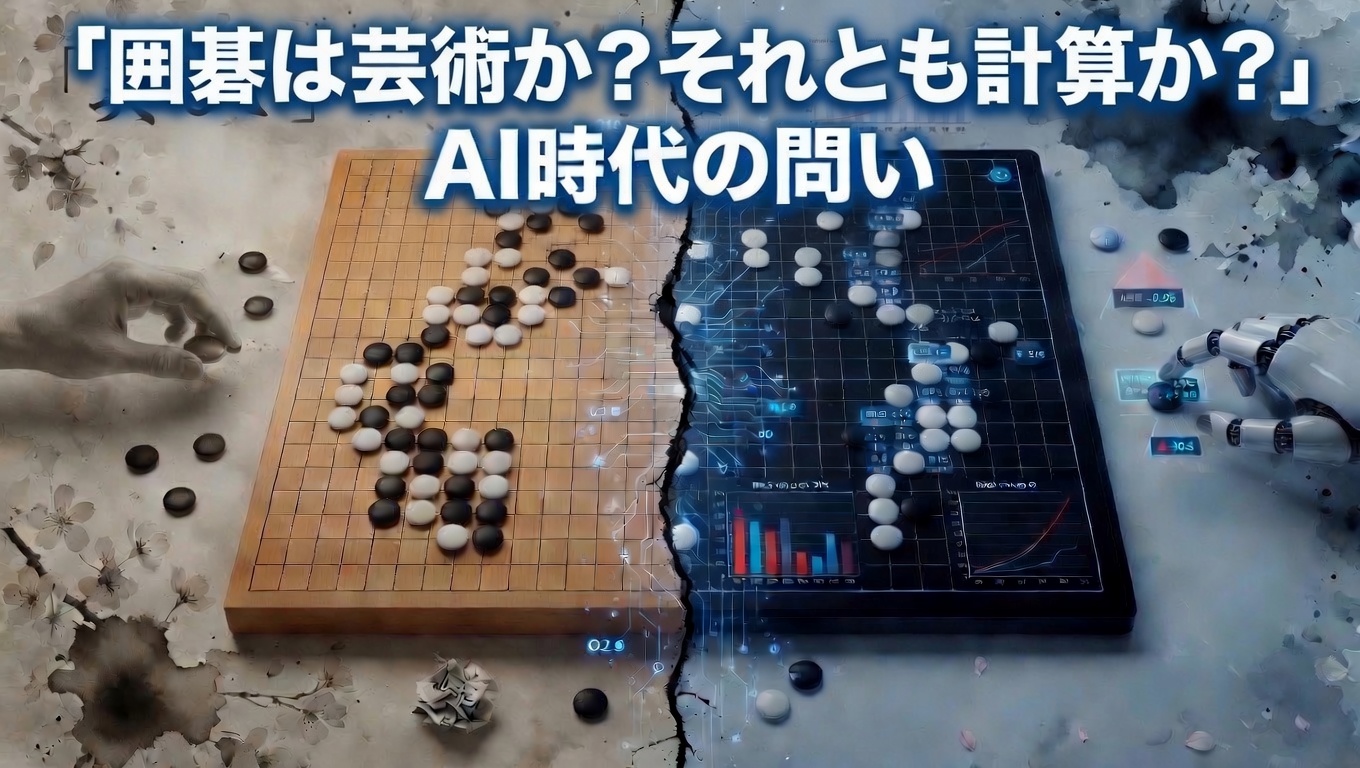 囲碁は芸術か、それとも計算か？ AI時代の問い 