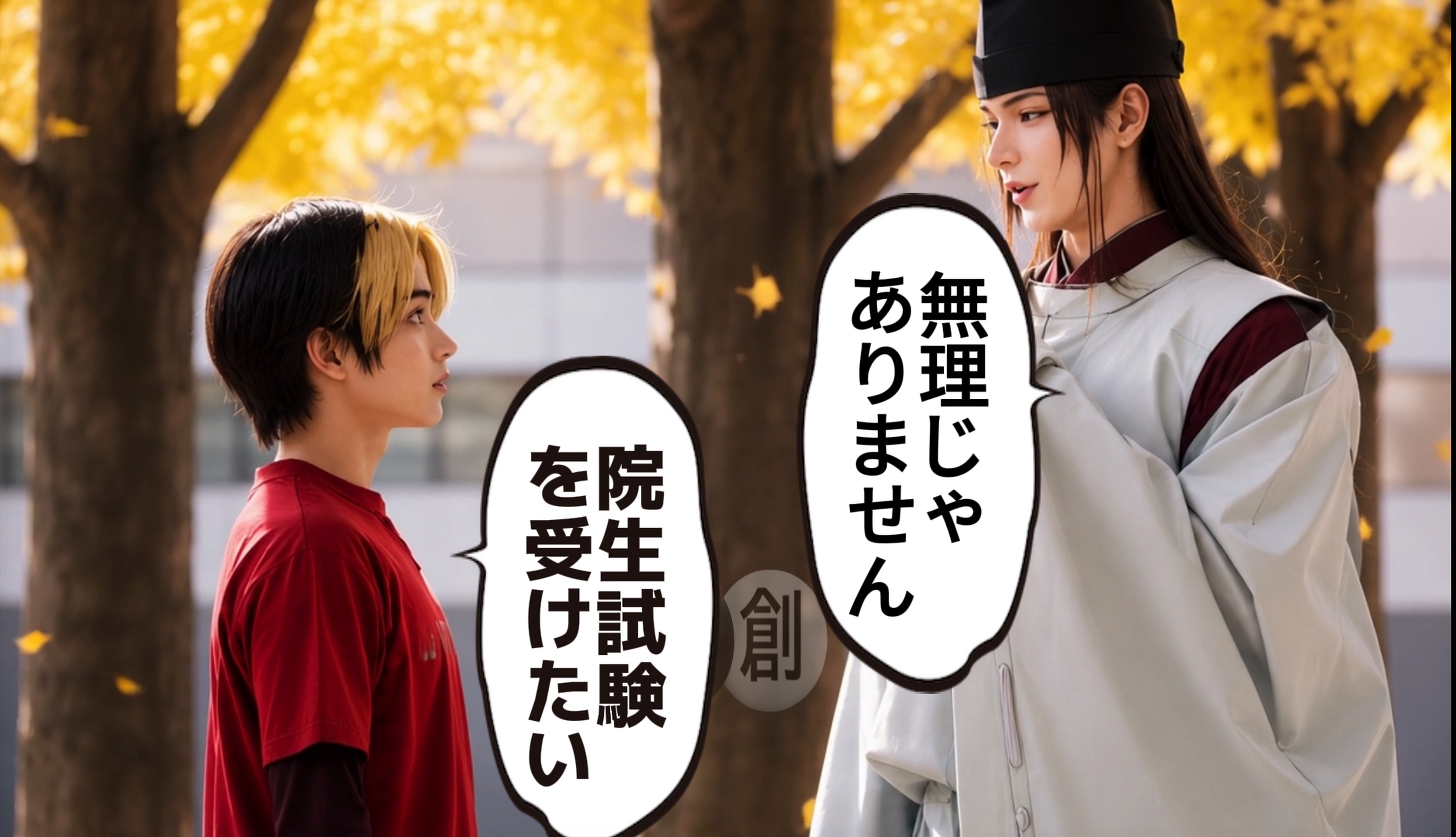 進藤ヒカル「院生試験を受けたい」、藤原佐為「無理じゃありません」