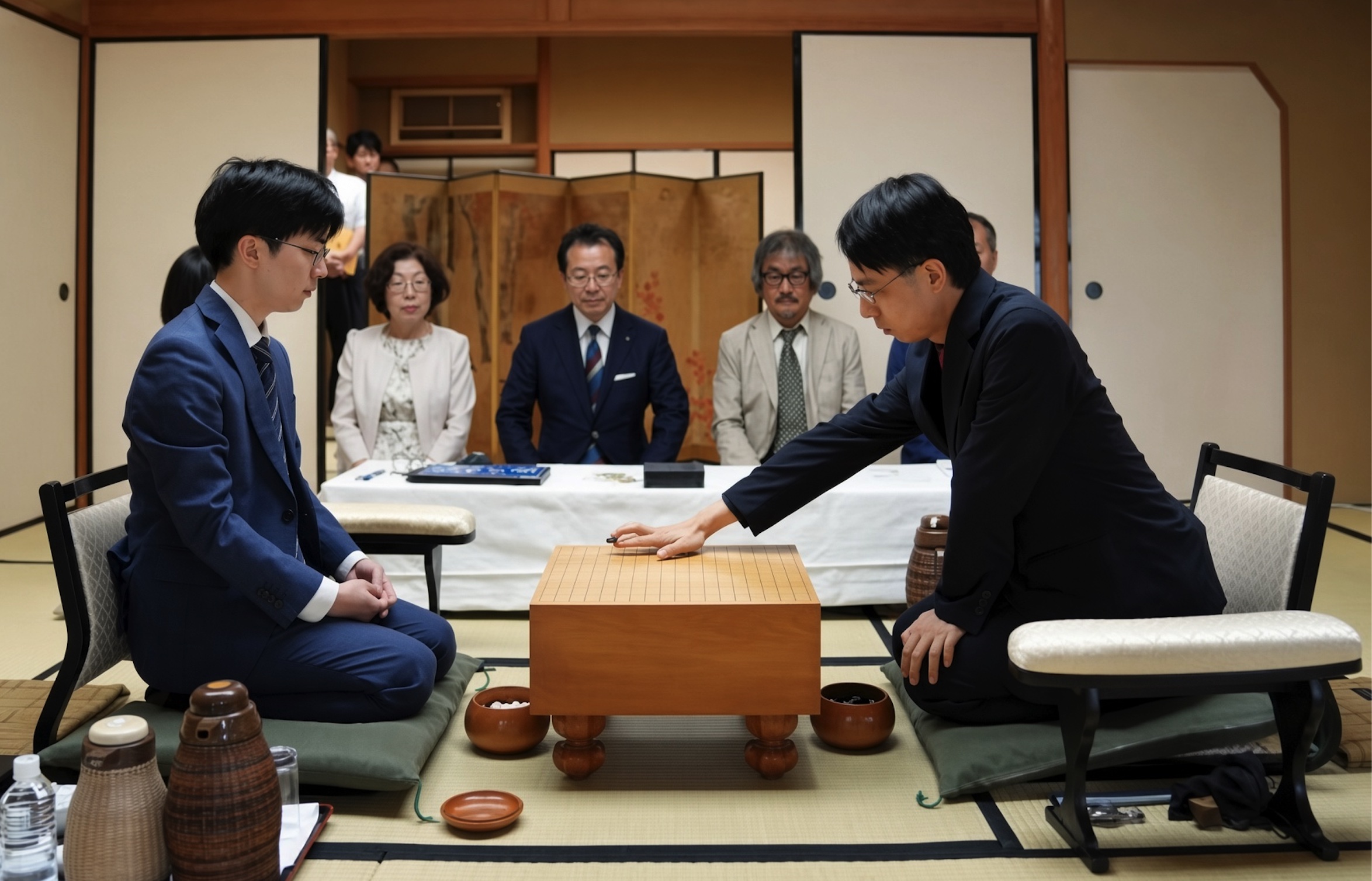 第51期名人戦第1局 1日目の流れ