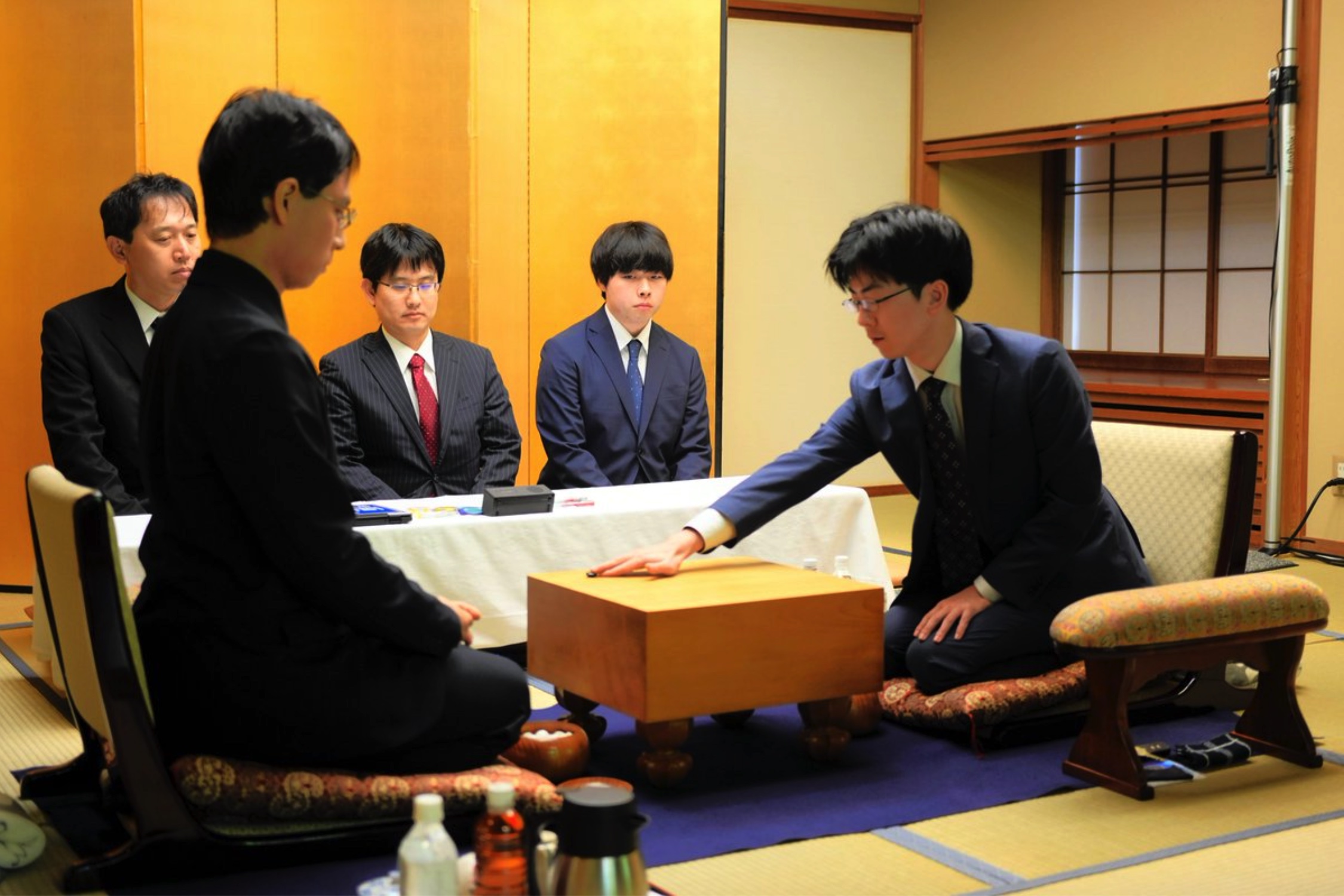 第51期名人戦第2局 1日目の流れ