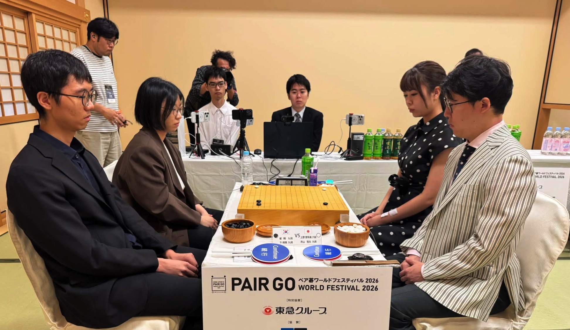 上野愛咲美・井山裕太ペア、準決勝進出