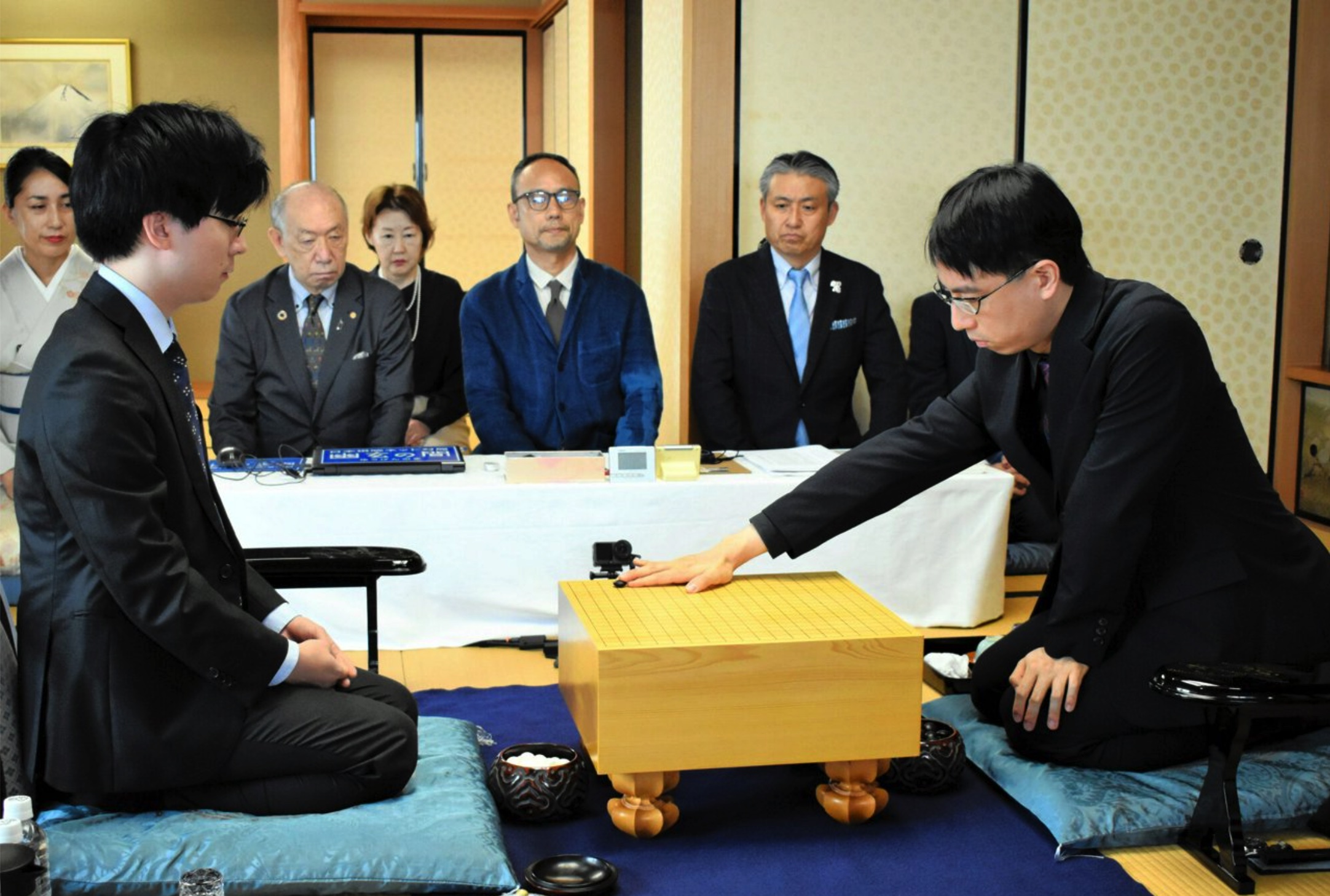 第51期名人戦第5局 1日目の流れ