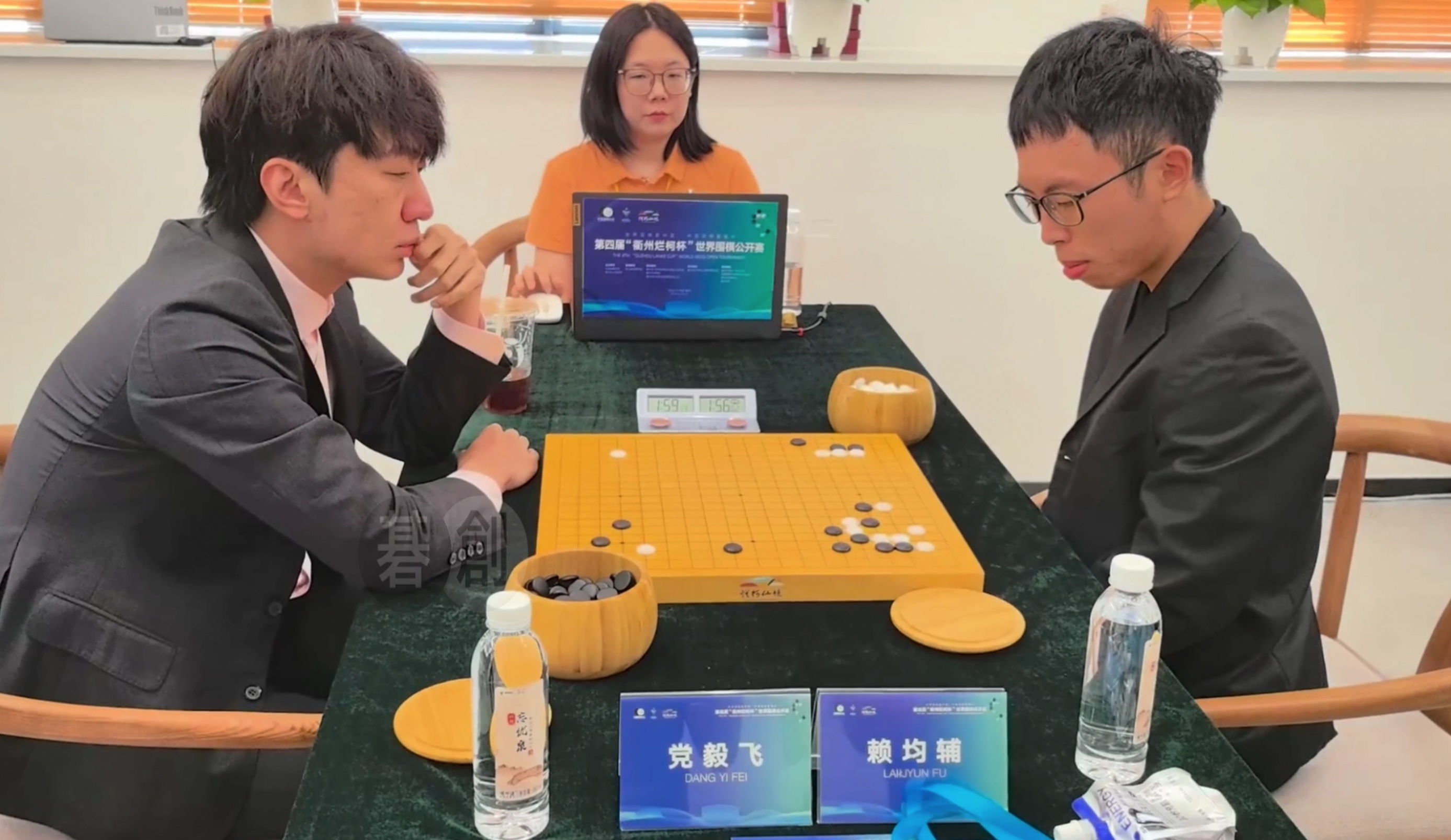 第4回衢州爛柯杯 ベスト16の対局会場の様子