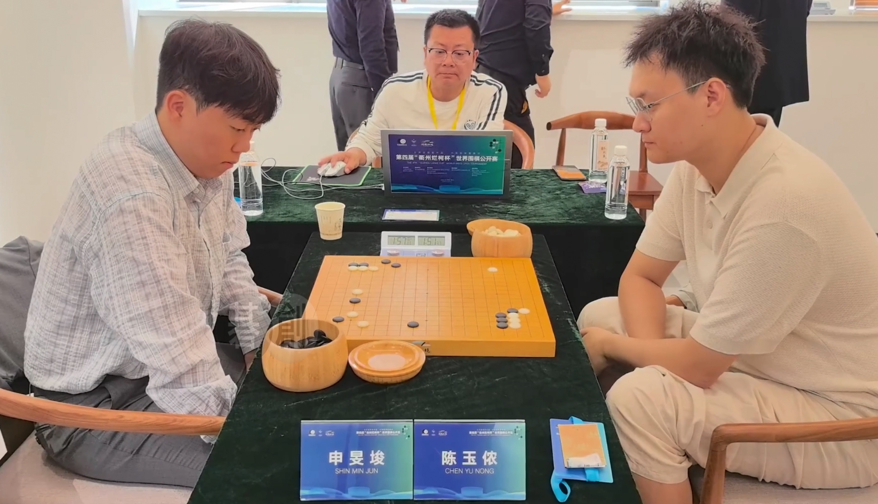  第4回衢州爛柯杯 ベスト16の対局会場の様子