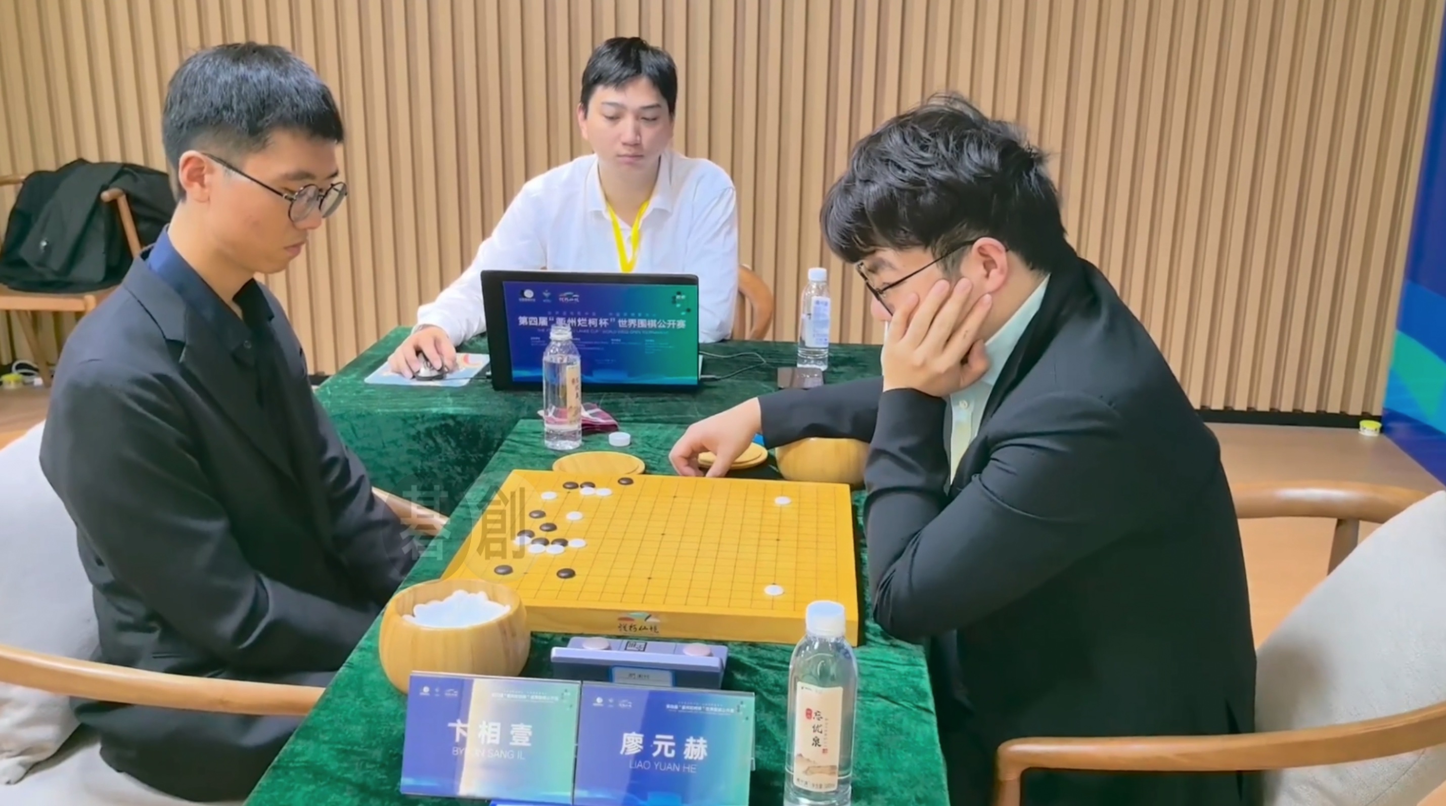 第4回衢州爛柯杯 ベスト8の対局会場の様子