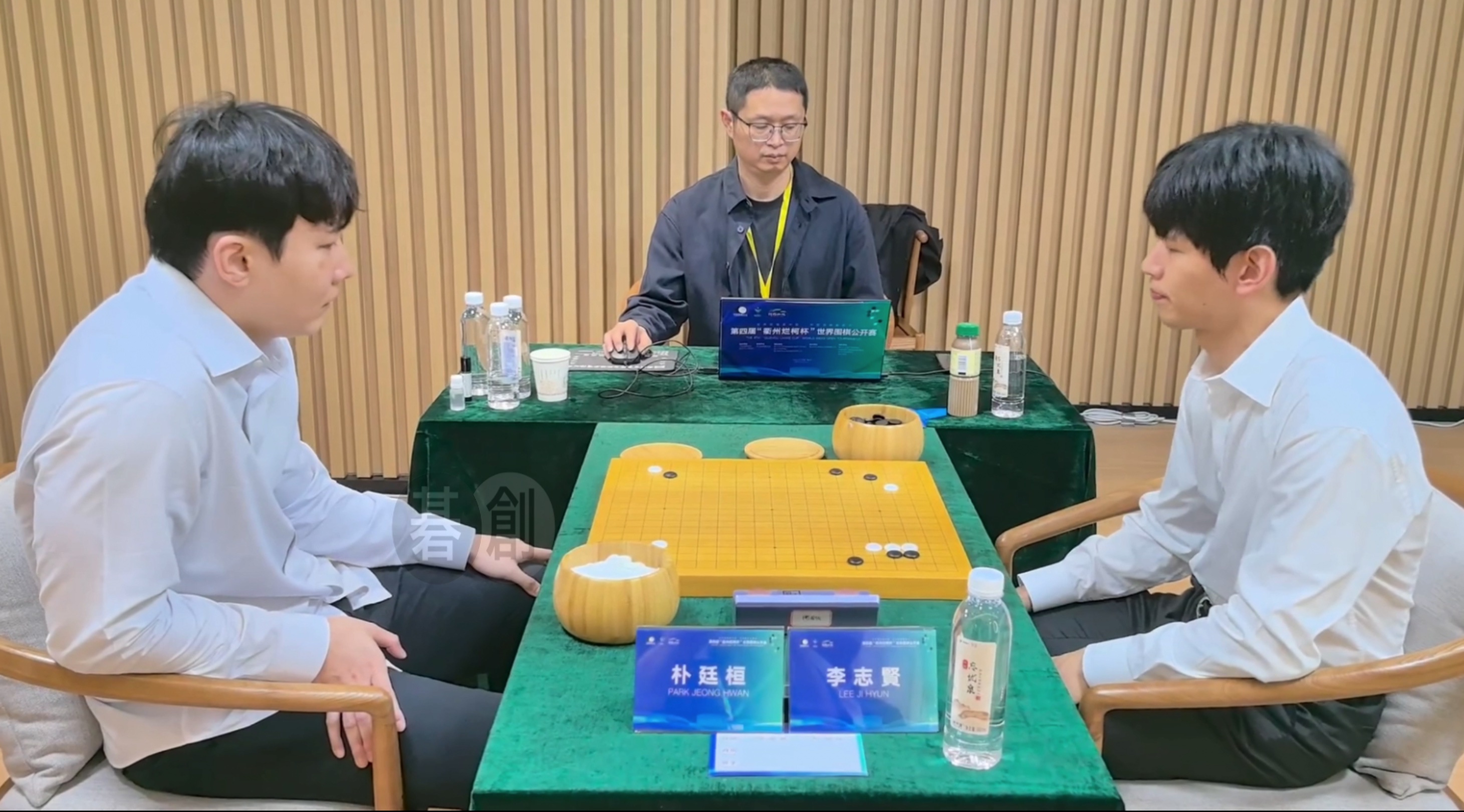 第4回衢州爛柯杯 ベスト8の対局会場の様子