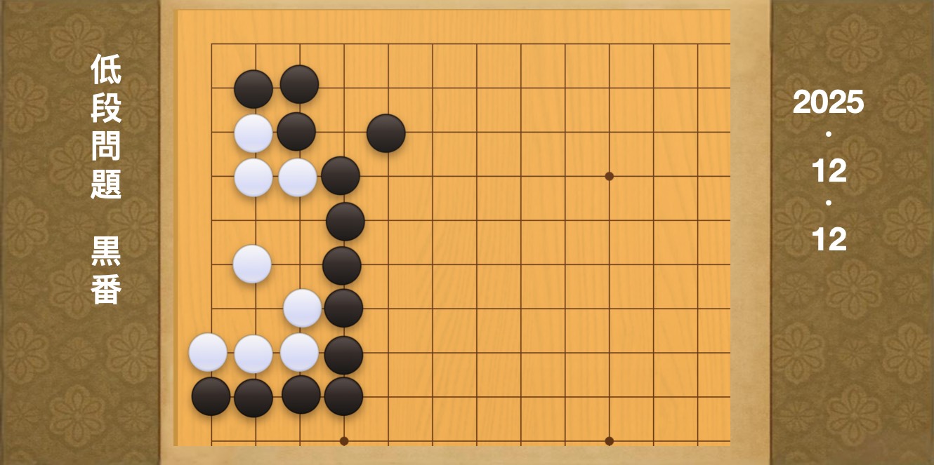 囲碁学習 練習問題[20251212]