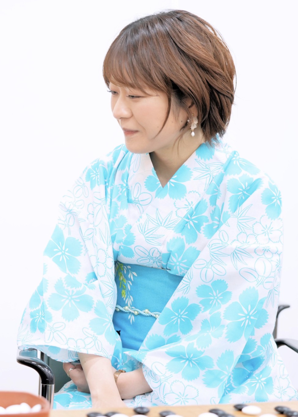 才色兼備の女流棋士ーー辻華 @浴衣囲碁まつり2025